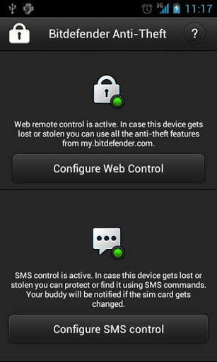 Bitdefender Anti-Theft screenshot 1