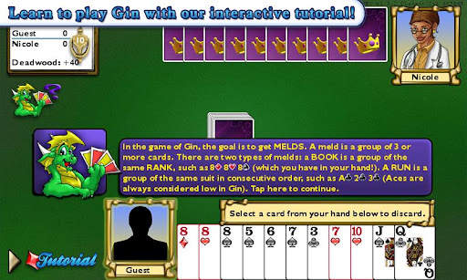 Championship Gin Rummy HD screenshot 2