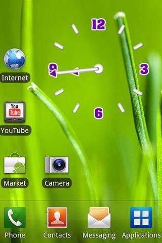 Transparent Clock Widget screenshot 2