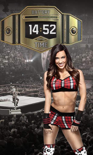 AJ Lee WWE Diva Live Wallpaper screenshot 2