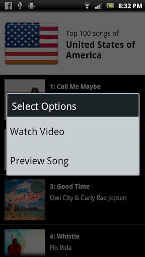 Itunes top 100 -preview, video screenshot 4