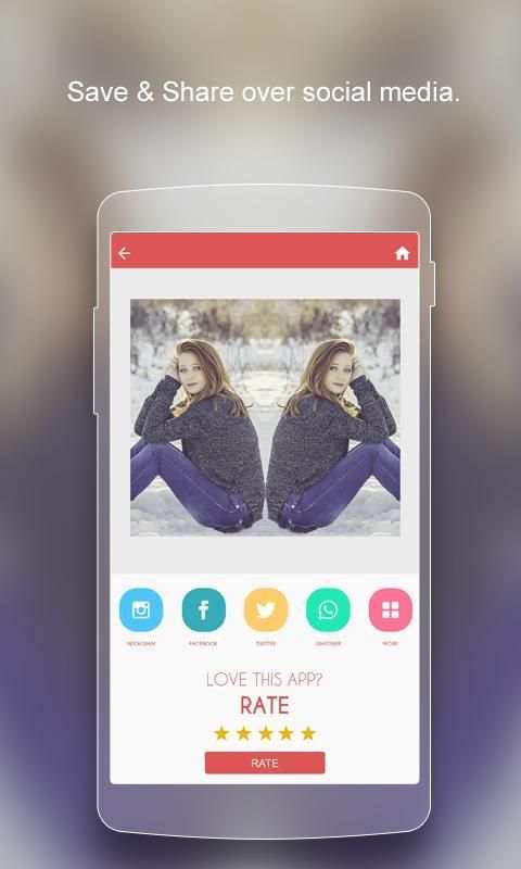 Mirror Photo Effect स्क्रीनशॉट 2