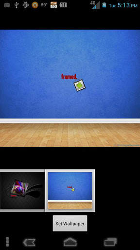 GO Launcher EX Theme - Framed screenshot 4