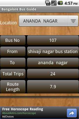 Bangalore Bus Guide. screenshot 3