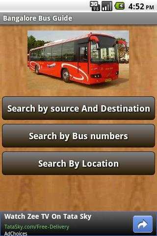 Bangalore Bus Guide. screenshot 1