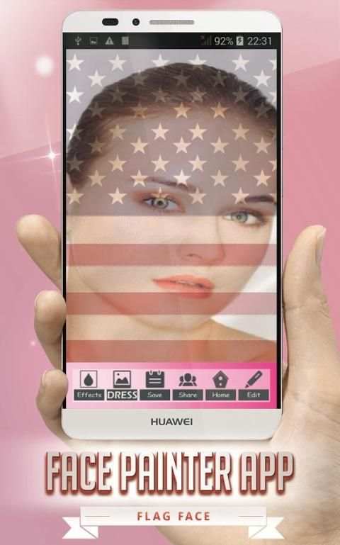 FacePaint - Flag on Face скриншот 5