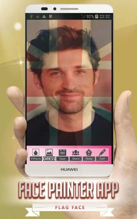 FacePaint - Flag on Face screenshot 3