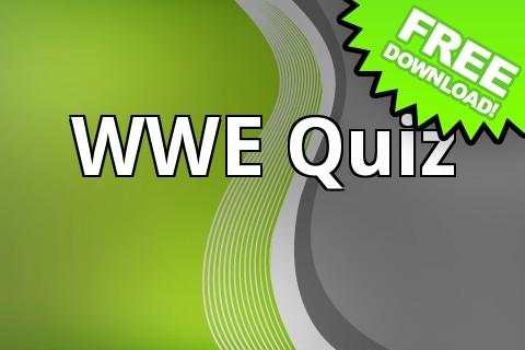 Wwe Quiz स्क्रीनशॉट 1