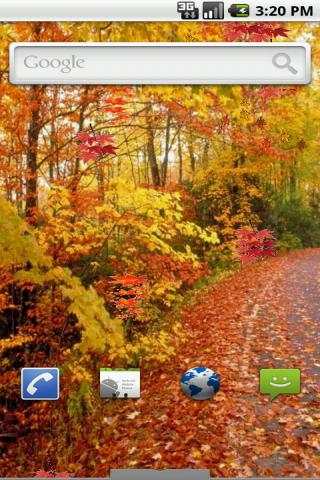 Autumn Leaves Live Wallpaper screenshot 3