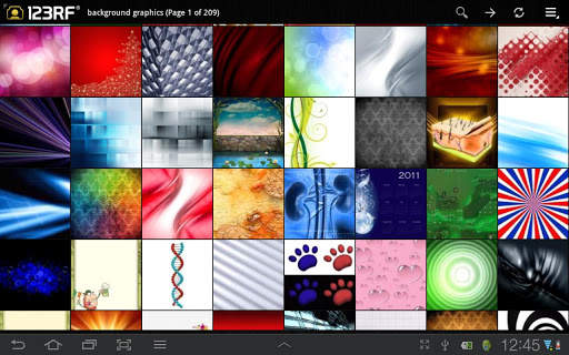 123RF Stock Photo Application скриншот 2