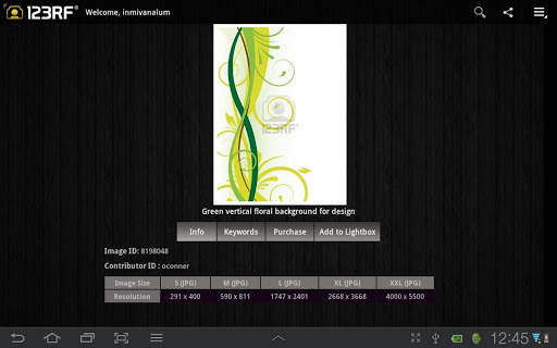123RF Stock Photo Application скриншот 3