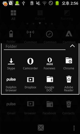 Mono GOLauncher EX Theme screenshot 3