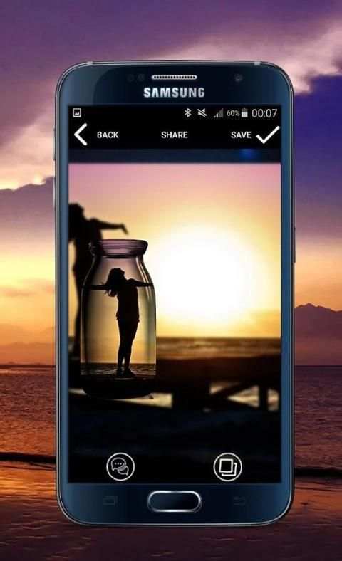 pip camera photo bottle effect screenshot 4