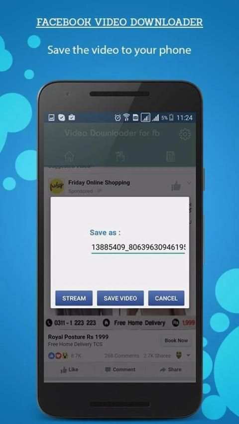 Facebook Video Downloader screenshot 5
