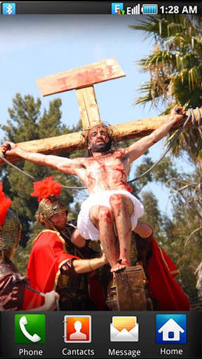 Jesus Crucified Wallpaper 2 screenshot 1