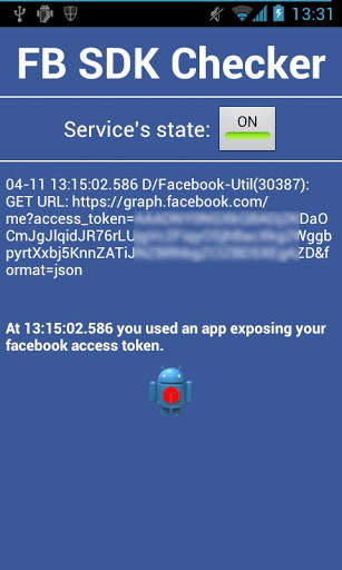 Facebook SDK Checker screenshot 2