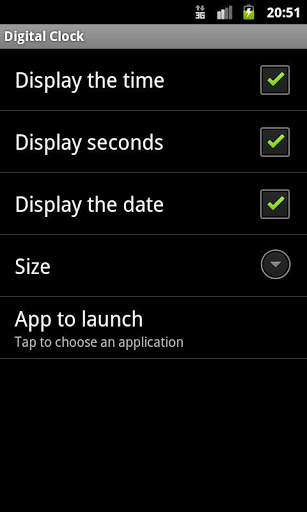LLW Digital Clock screenshot 3