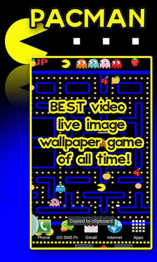 PACMAN Live Image Wallpaper screenshot 1