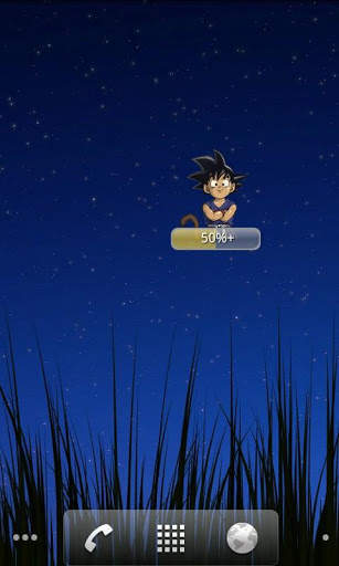 Goku Battery Widget DragonBall screenshot 2