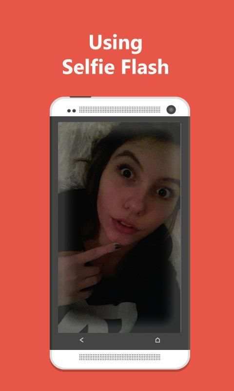 Selfie Flash - Front Light screenshot 2
