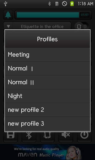 MAVEN Volume Controller screenshot 3