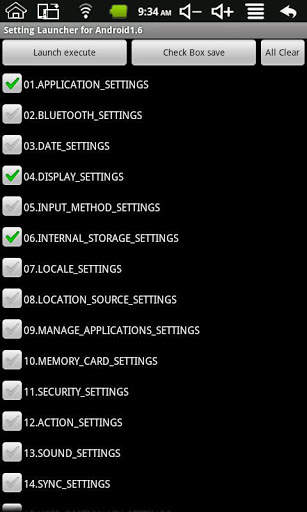 Setting Launcher for And16 screenshot 1