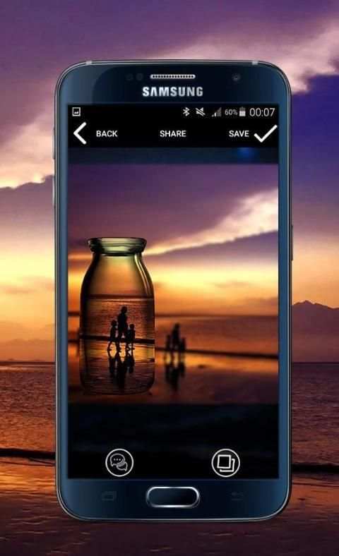 pip camera photo bottle effect screenshot 5