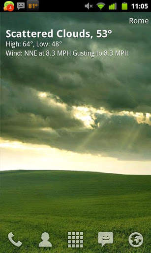 GO Weather Wallpaper Theme 2 screenshot 4