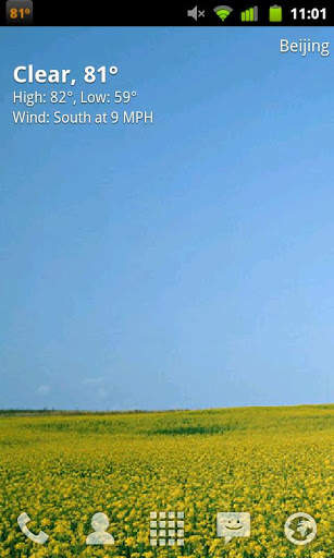 GO Weather Wallpaper Theme 2 screenshot 1