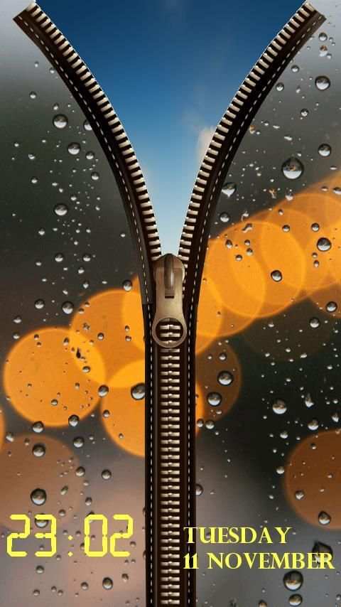 Layar Lock Zipper Gratis screenshot 3