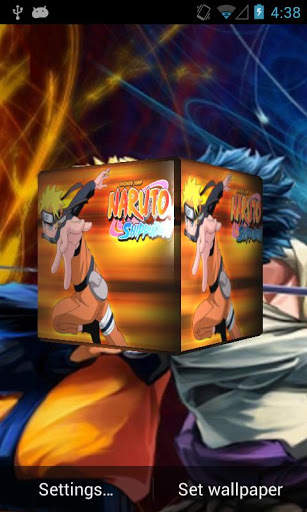 Naruto 3D Live Wallpaper screenshot 1