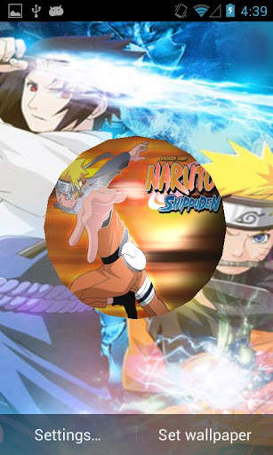 Naruto 3D Live Wallpaper screenshot 4
