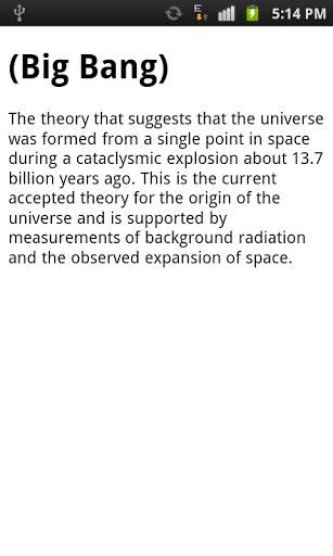 Astronomy Dictionary screenshot 3