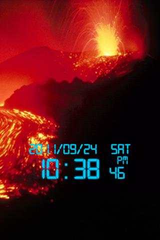 Digital Clock Wallpaper Free screenshot 4