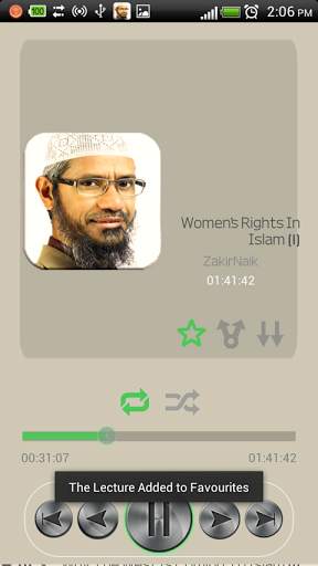 Zakir Naik - MP3 Lectures screenshot 2