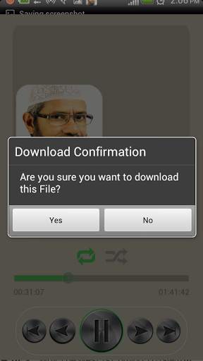 Zakir Naik - MP3 Lectures screenshot 5