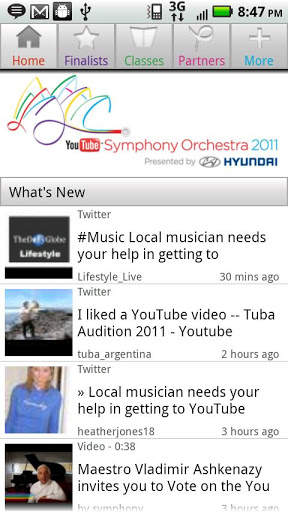 YouTube Symphony Orchestra screenshot 1