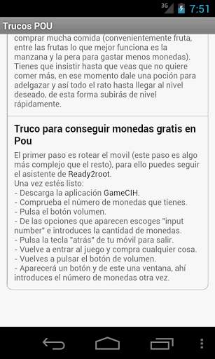 Trucos Pou screenshot 2