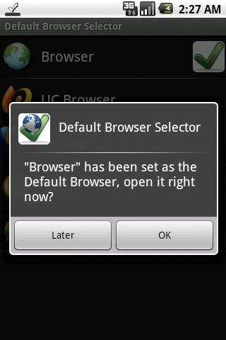 Default Browser Selector(free) screenshot 1