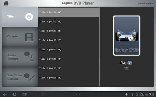Logitec WiFi DVD screenshot 3