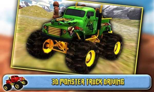 3D Monster Truck Driving स्क्रीनशॉट 5