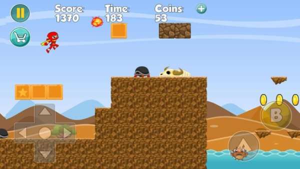 Super NINJA Bros run screenshot 4