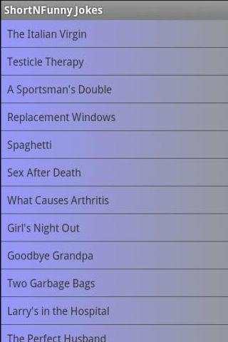 Short N Funny Jokes screenshot 1