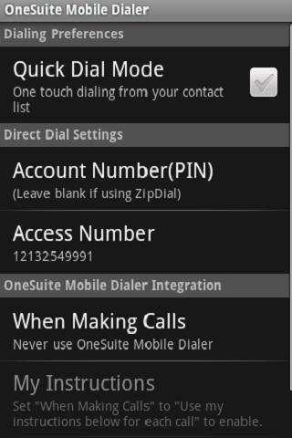 OneSuite Mobile Dialer screenshot 2