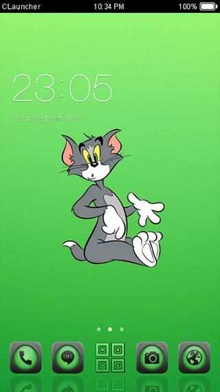 Tom and Jerry Clauncher Theme screenshot 1