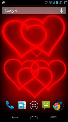 Valentine's Day Live Wallpaper screenshot 1