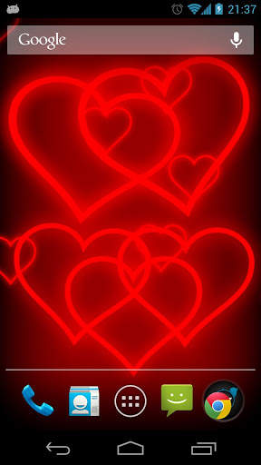 Valentine's Day Live Wallpaper screenshot 2