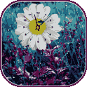 Flower Clock Live Wallpaper icon
