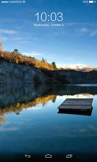 Sound of Silence Lock Screen screenshot 3