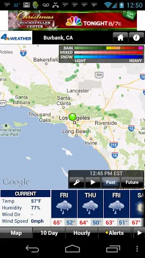 NBC4 Los Angeles Weather App скриншот 1